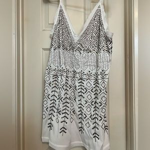 FREE PEOPLE EMBELLISHED MINI DRESS